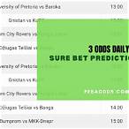 sure bet for tomorrow
